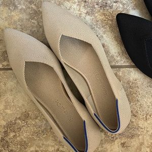 Rothy’s beige flat